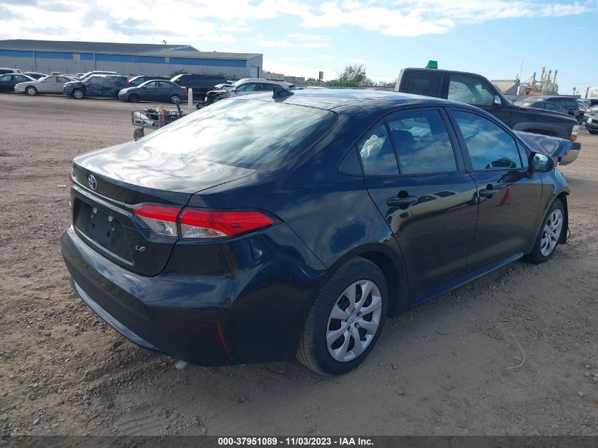 2022 TOYOTA COROLLA LE - 5YFEPMAE2NP275496