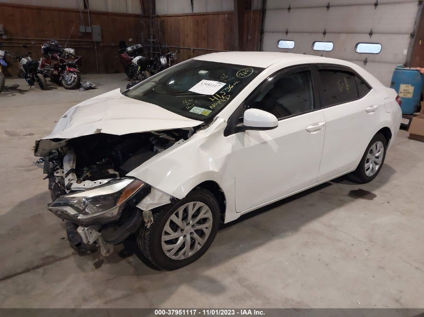 2016 TOYOTA COROLLA LE - 5YFBURHE8GP548622