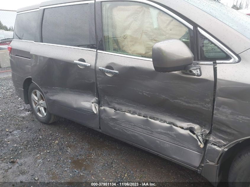 2014 NISSAN QUEST SV - JN8AE2KP1E9105696