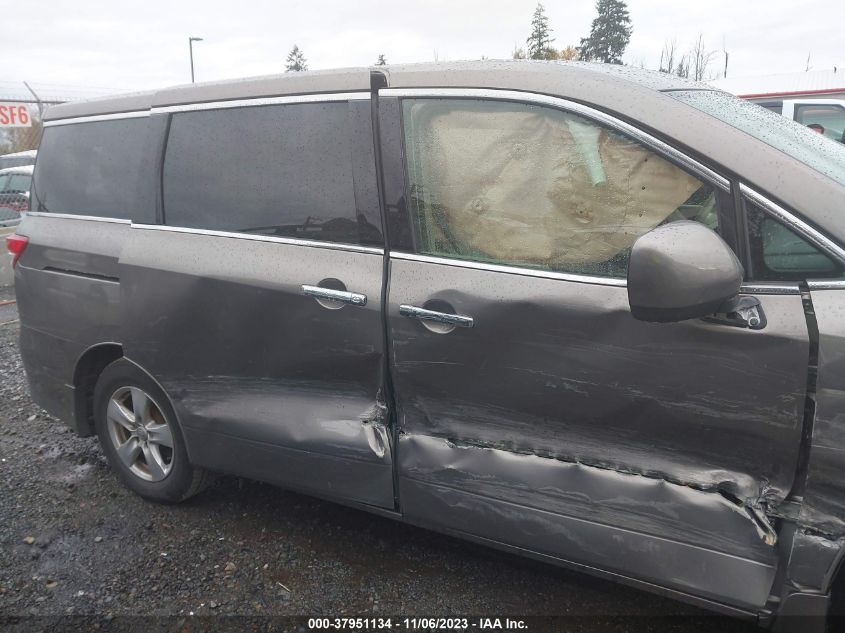2014 NISSAN QUEST SV - JN8AE2KP1E9105696