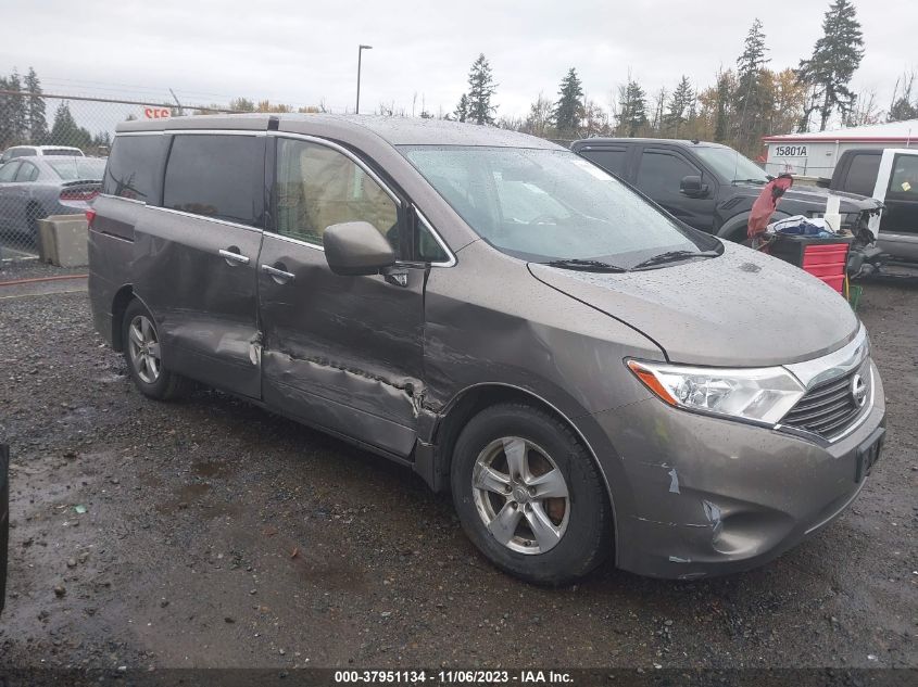 2014 NISSAN QUEST SV - JN8AE2KP1E9105696