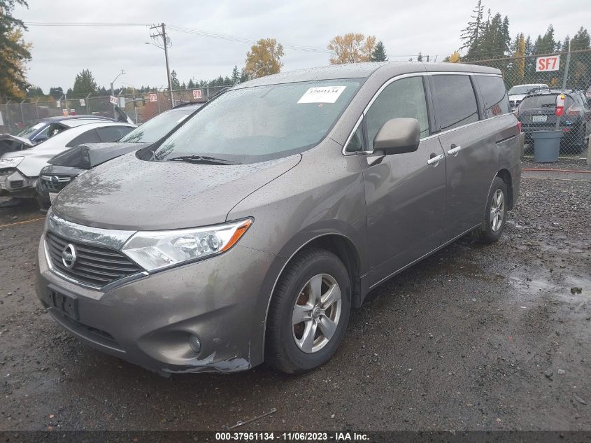 2014 NISSAN QUEST SV - JN8AE2KP1E9105696