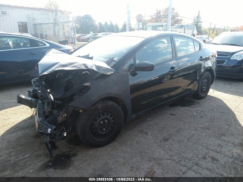 2017 KIA FORTE LX - 3KPFK4A78HE014528