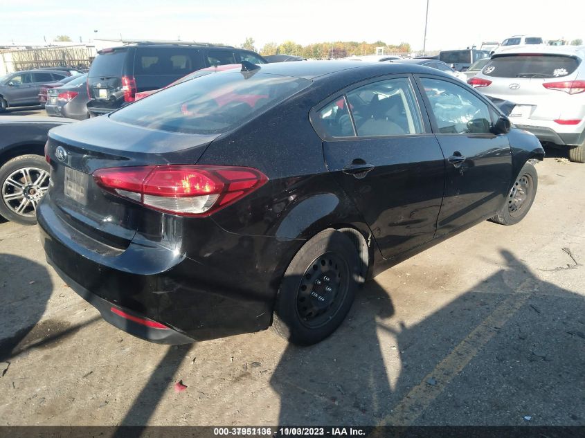 2017 KIA FORTE LX - 3KPFK4A78HE014528