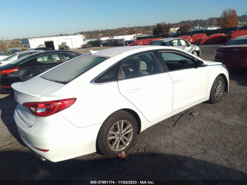 2017 HYUNDAI SONATA SE - 5NPE24AF5HH559374