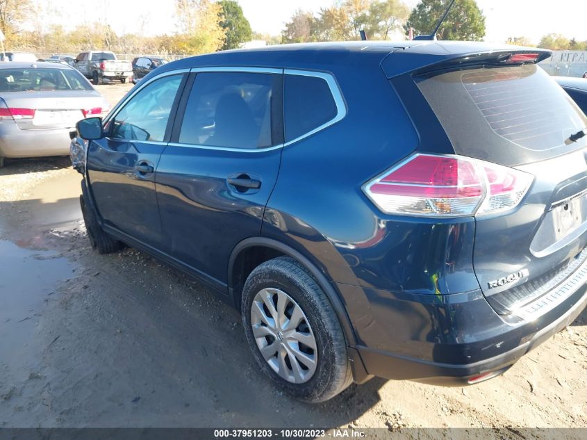 2016 NISSAN ROGUE S - KNMAT2MT4GP626194