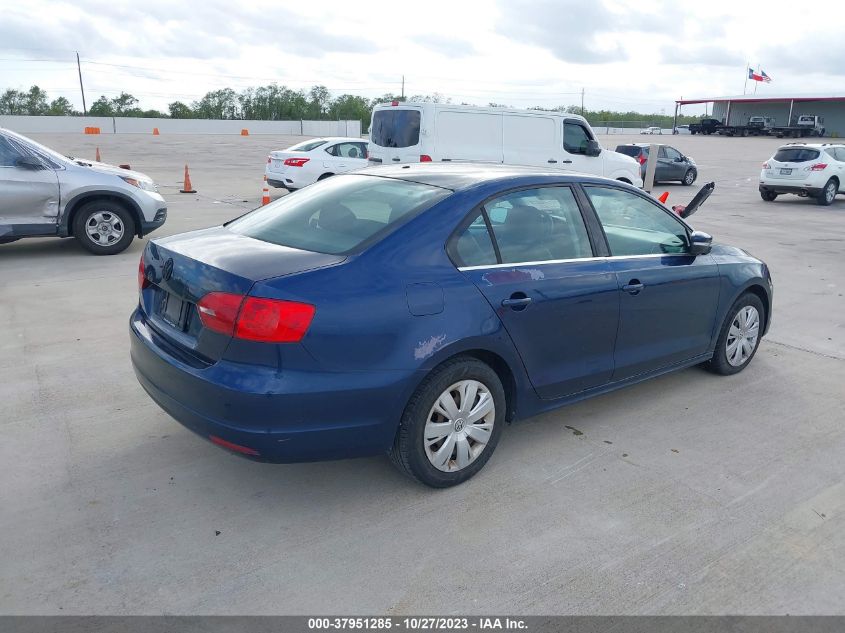2013 VOLKSWAGEN JETTA SEDAN SE 3VWDP7AJ5DM375945