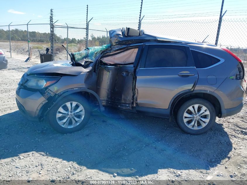 2013 HONDA CR-V EX-L - 5J6RM4H71DL021698