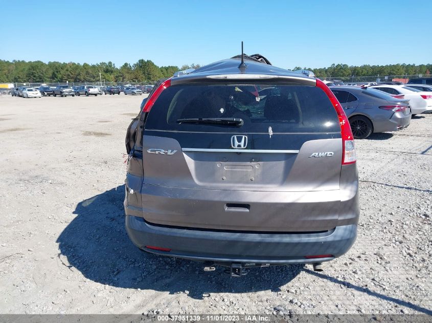 2013 HONDA CR-V EX-L - 5J6RM4H71DL021698