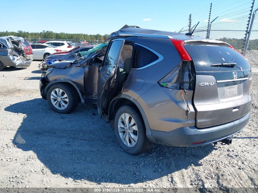 2013 HONDA CR-V EX-L - 5J6RM4H71DL021698