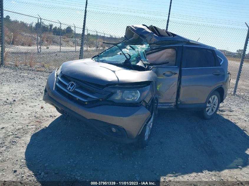 2013 HONDA CR-V EX-L - 5J6RM4H71DL021698