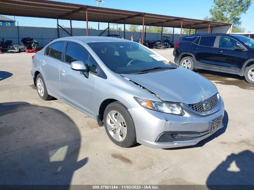 2013 HONDA CIVIC LX - 2HGFB2F55DH570310