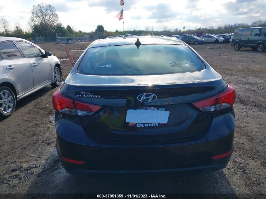 2015 HYUNDAI ELANTRA SE - 5NPDH4AE1FH593407