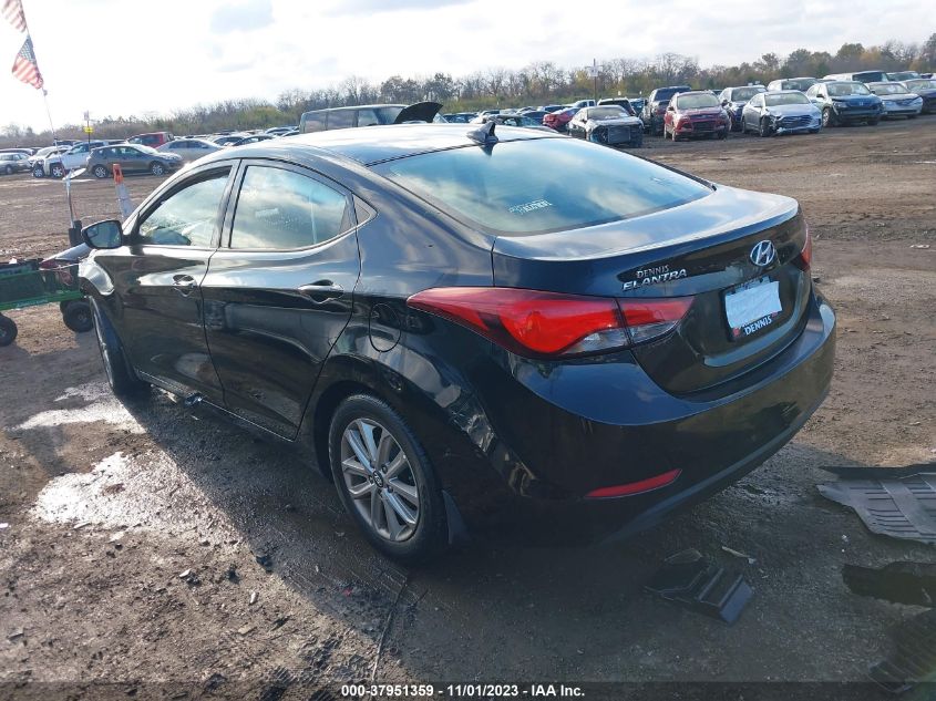 2015 HYUNDAI ELANTRA SE - 5NPDH4AE1FH593407