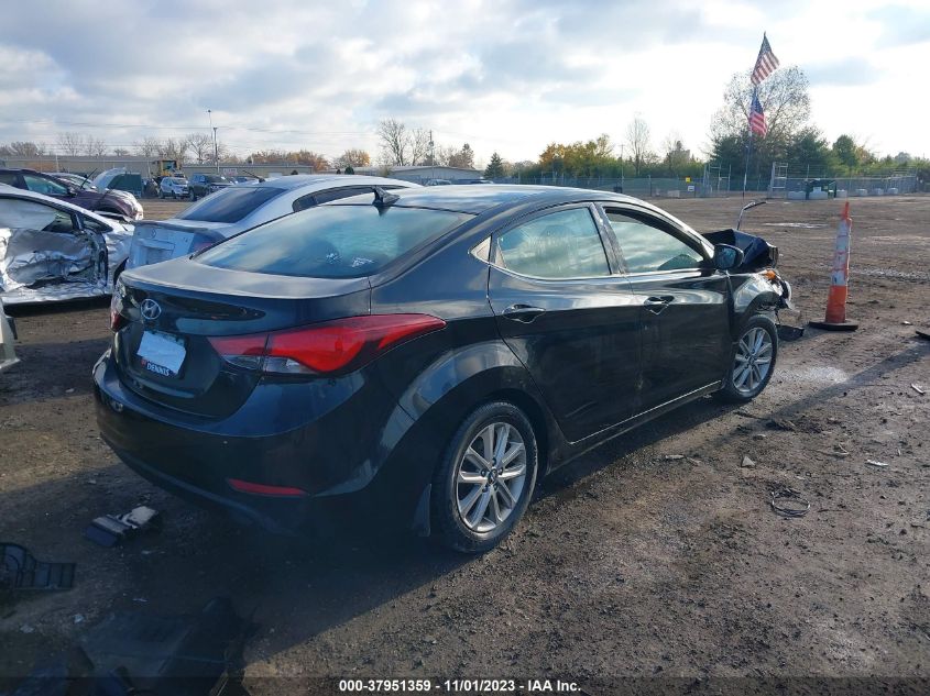 2015 HYUNDAI ELANTRA SE - 5NPDH4AE1FH593407