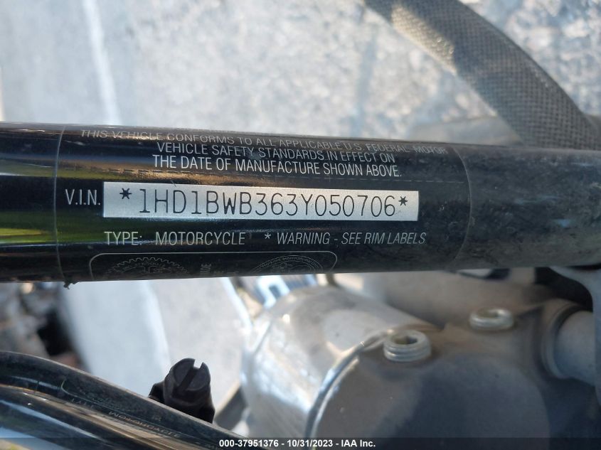 2003 HARLEY-DAVIDSON FLSTCI 1HD1BWB363Y050706