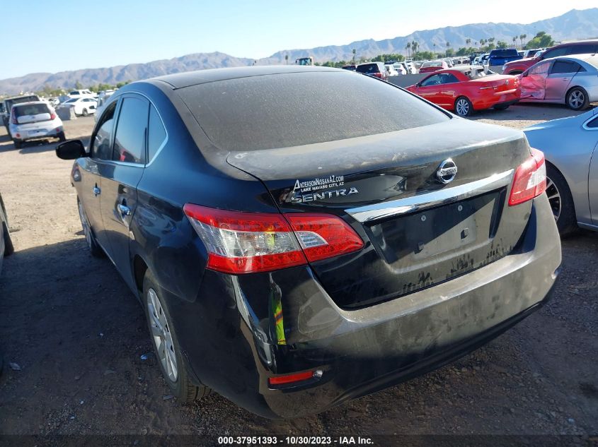 2015 NISSAN SENTRA S/SV/SR/SL - 3N1AB7APXFY359389