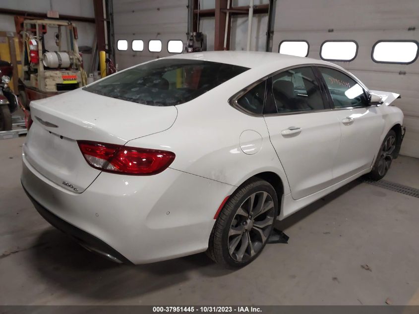 2015 CHRYSLER 200 C - 1C3CCCEG0FN507041