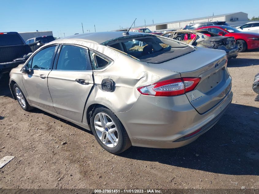 2016 FORD FUSION SE - 3FA6P0H71GR113608