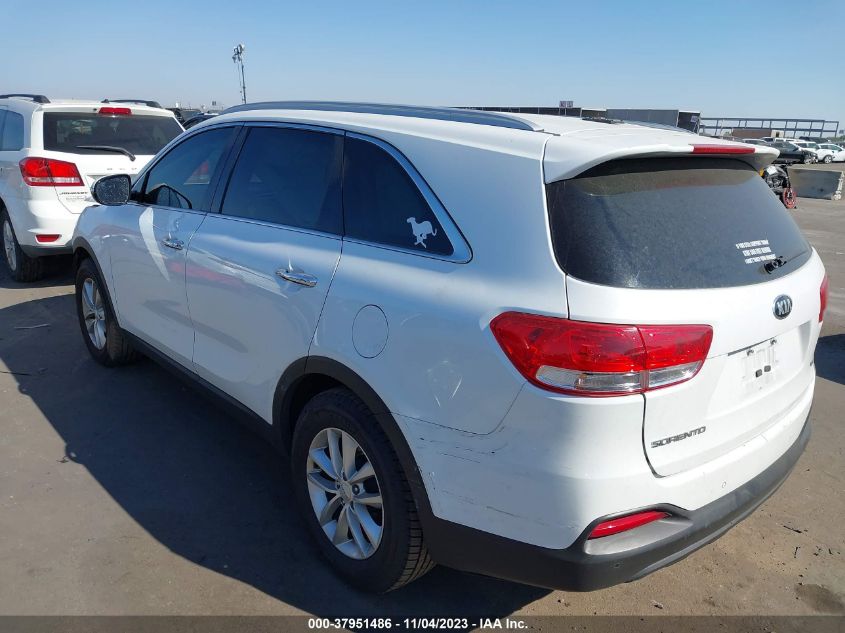 2017 KIA SORENTO LX/L - 5XYPG4A56HG276703