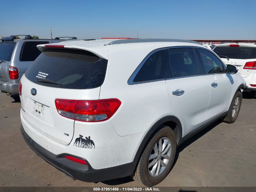 2017 KIA SORENTO LX/L - 5XYPG4A56HG276703