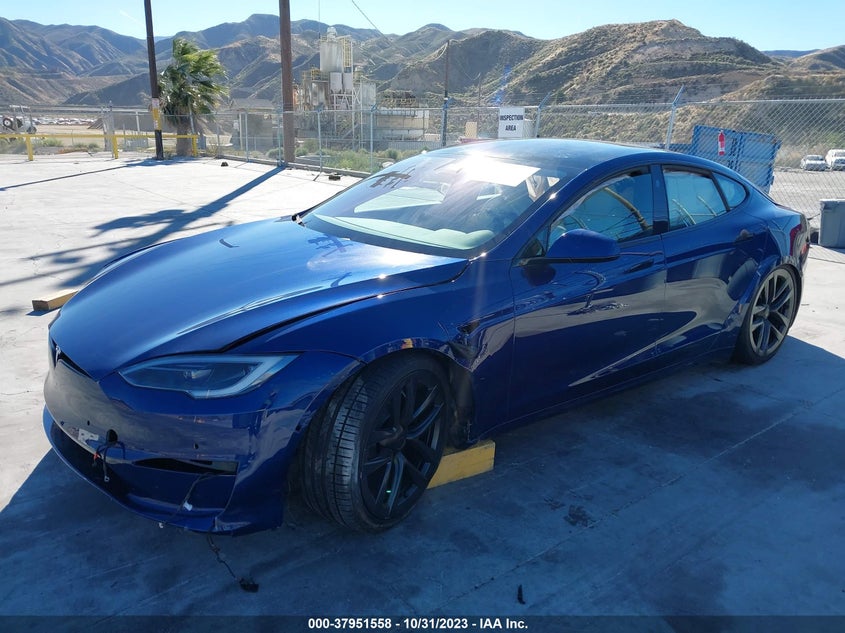 VIN 5YJSA1E56NF492798 2022 TESLA MODEL S