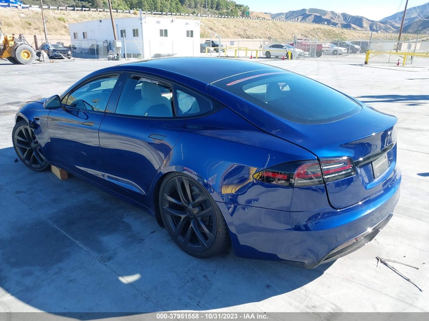 VIN 5YJSA1E56NF492798 2022 TESLA MODEL S