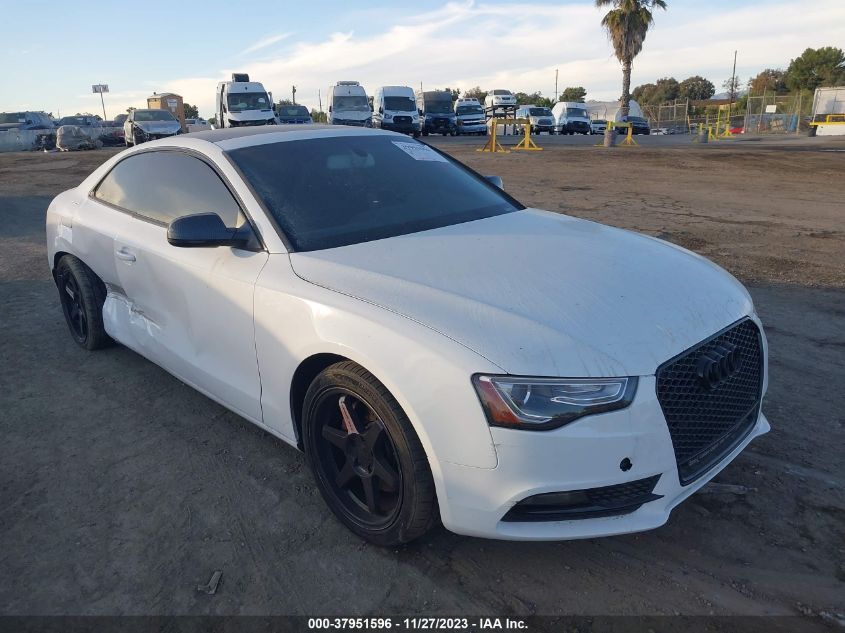 2013 AUDI A5 2.0T PREMIUM - WAUCFAFR3DA058558