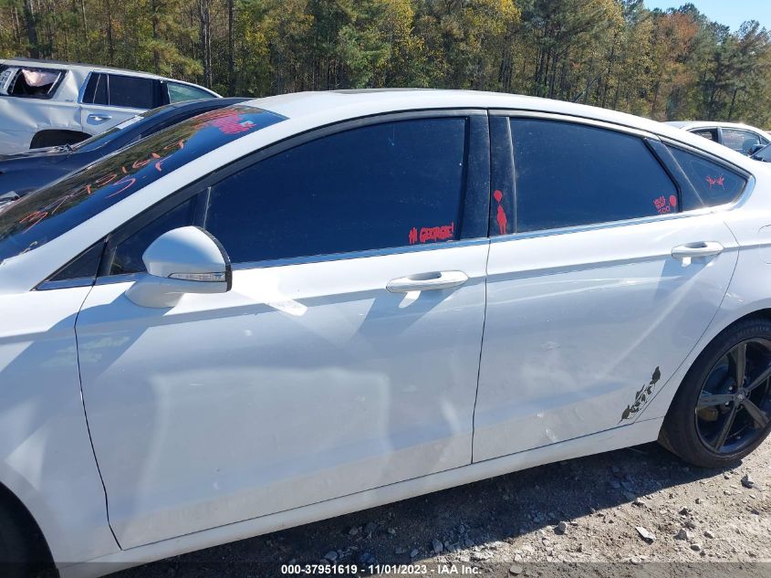 2016 FORD FUSION SE - 3FA6P0H73GR149476