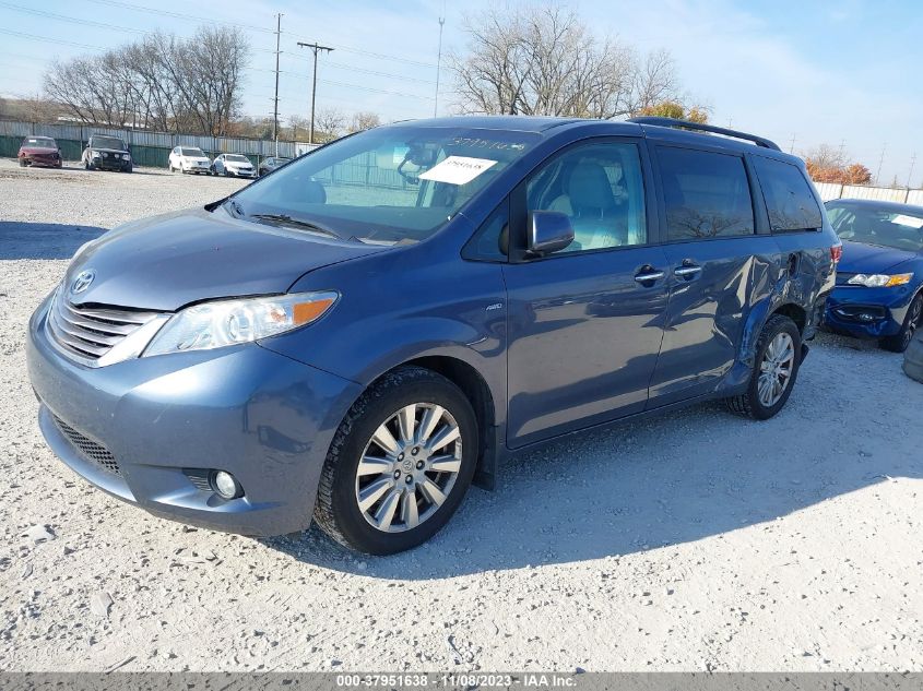 5TDDZ3DC9HS169066 2017 TOYOTA SIENNA, photo no. 2