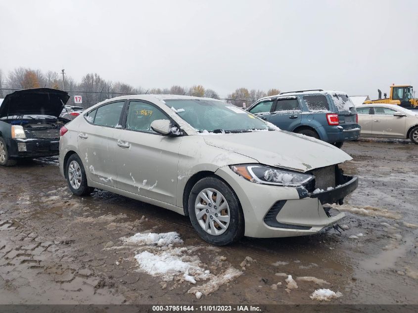 2017 HYUNDAI ELANTRA SE - 5NPD74LF7HH141232