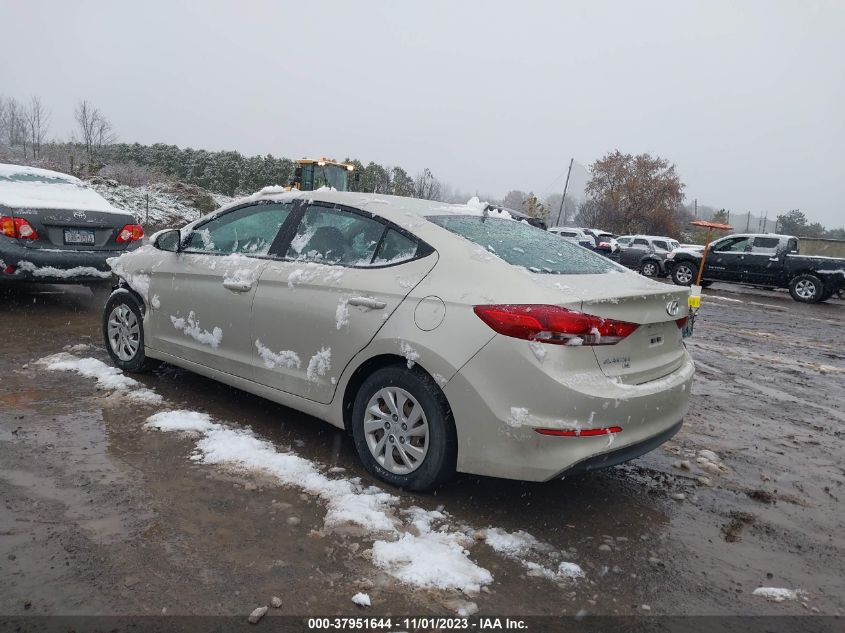 2017 HYUNDAI ELANTRA SE - 5NPD74LF7HH141232