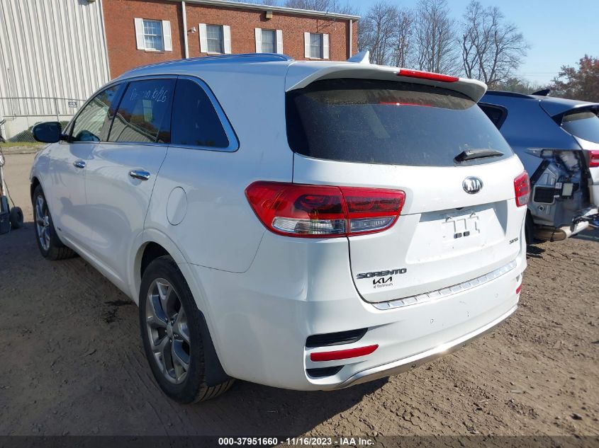 2016 KIA SORENTO 3.3L SX - 5XYPKDA50GG040903