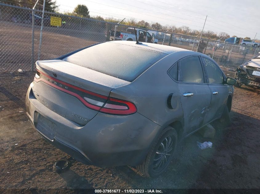 2013 DODGE DART RALLYE - 1C3CDFBA6DD176659