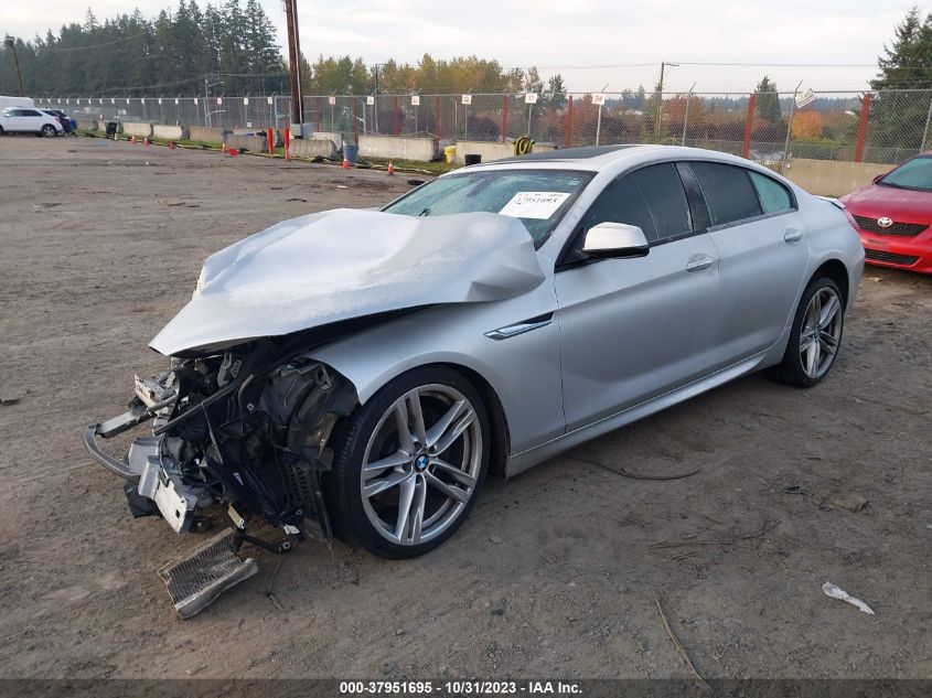 2014 BMW 640I GRAN COUPE WBA6A0C59ED317691