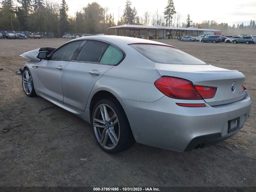 2014 BMW 640I GRAN COUPE WBA6A0C59ED317691