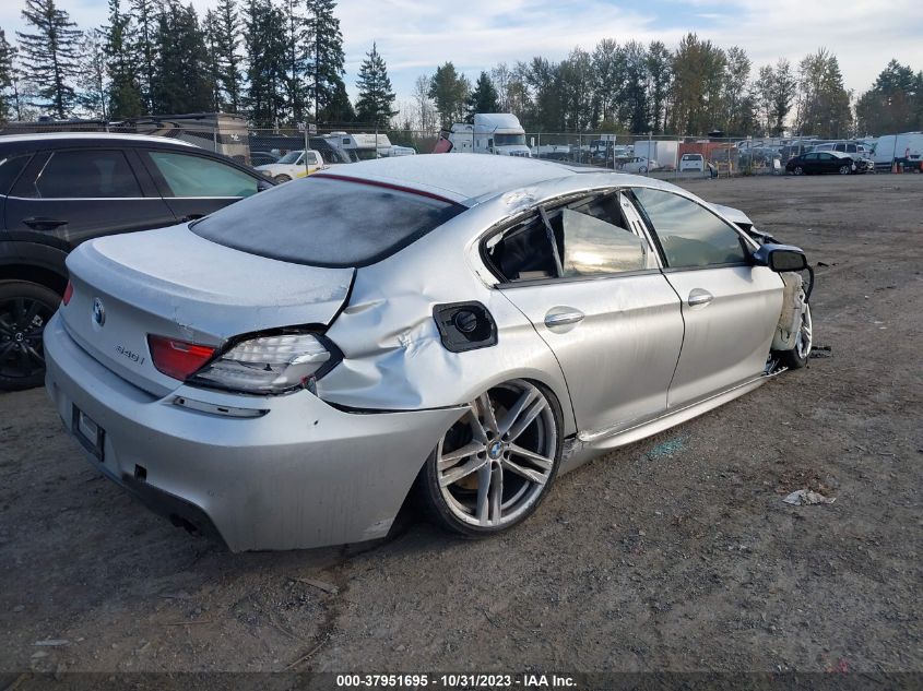 2014 BMW 640I GRAN COUPE WBA6A0C59ED317691