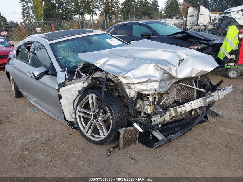2014 BMW 640I GRAN COUPE WBA6A0C59ED317691