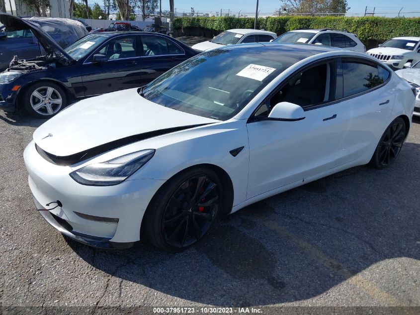 2019 TESLA MODEL 3 LONG RANGE/PERFORMANCE - 5YJ3E1EB9KF513928