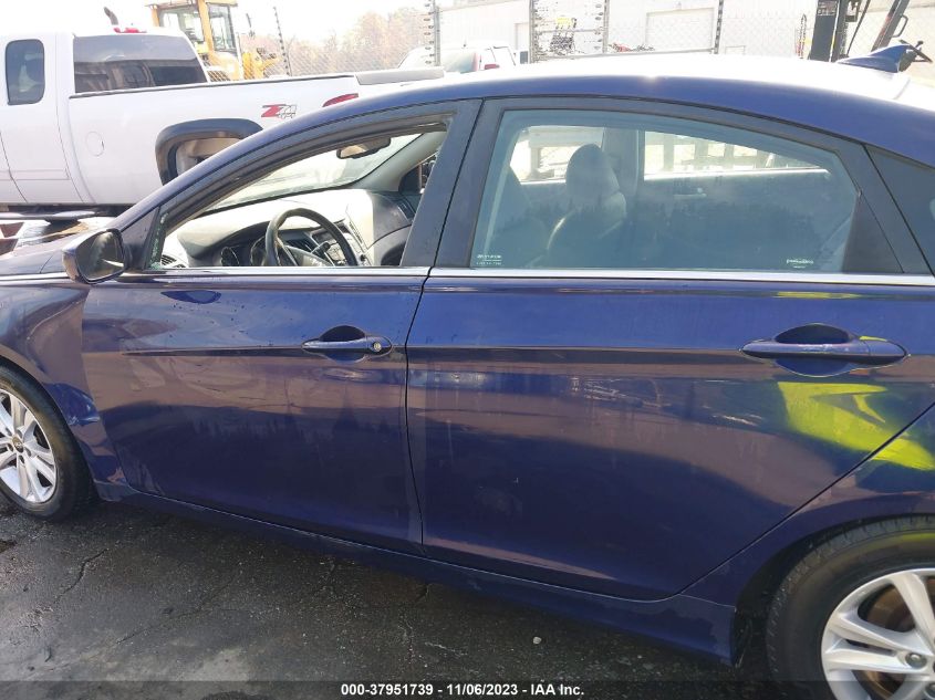 2013 HYUNDAI SONATA GLS PZEV - 5NPEB4AC0DH716714