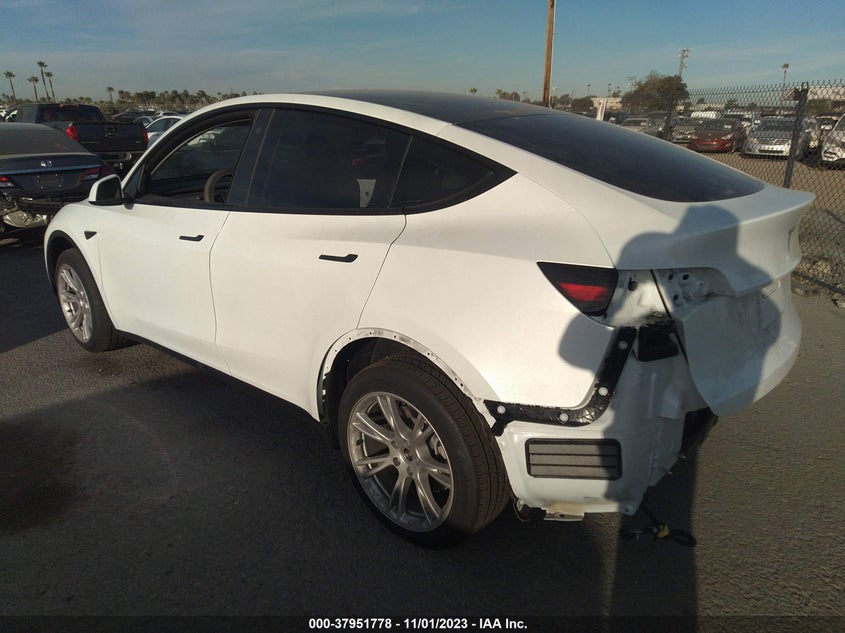 VIN 7SAYGDEEXPA098282 2023 TESLA MODEL Y
