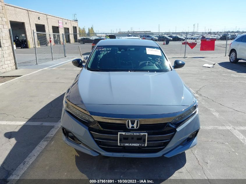 2022 HONDA ACCORD SPORT - 1HGCV1F35NA041832