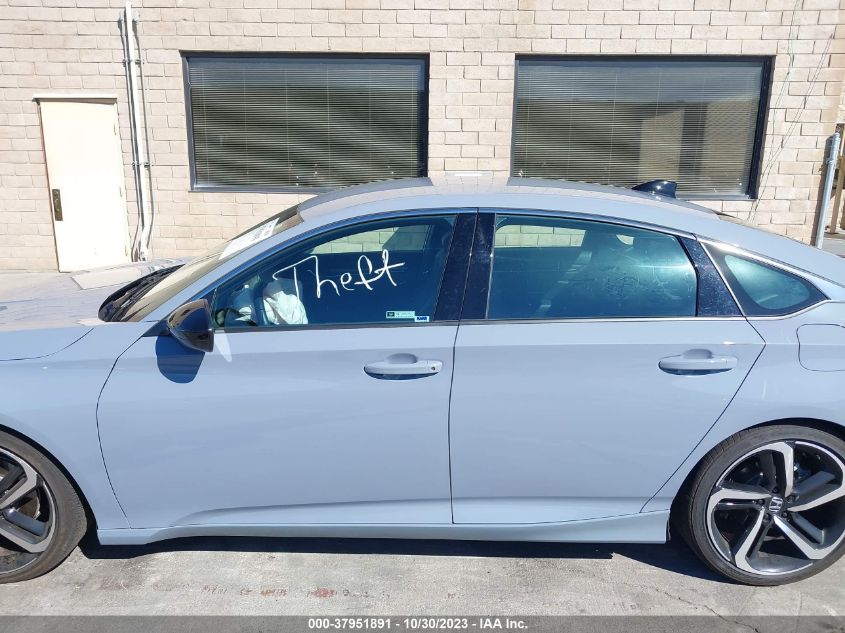 2022 HONDA ACCORD SPORT - 1HGCV1F35NA041832
