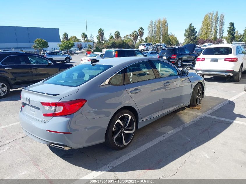 2022 HONDA ACCORD SPORT - 1HGCV1F35NA041832