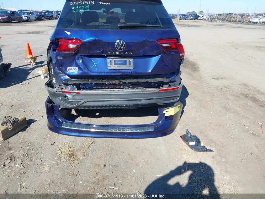 VIN 3VV3B7AX3NM118321 2022 VOLKSWAGEN TIGUAN SE