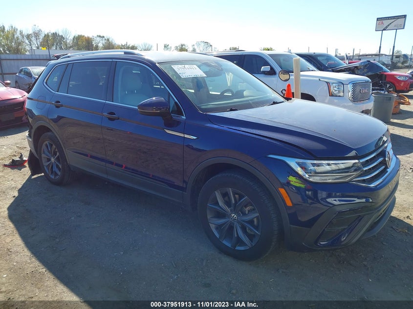 VIN 3VV3B7AX3NM118321 2022 VOLKSWAGEN TIGUAN SE
