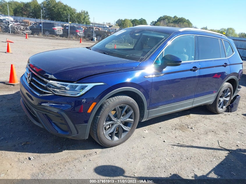 VIN 3VV3B7AX3NM118321 2022 VOLKSWAGEN TIGUAN SE