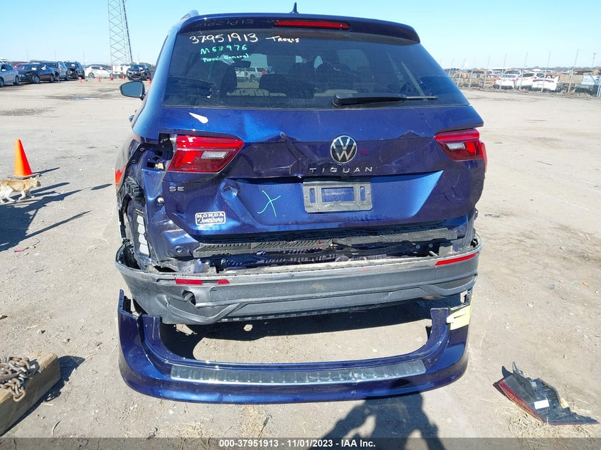 VIN 3VV3B7AX3NM118321 2022 VOLKSWAGEN TIGUAN SE