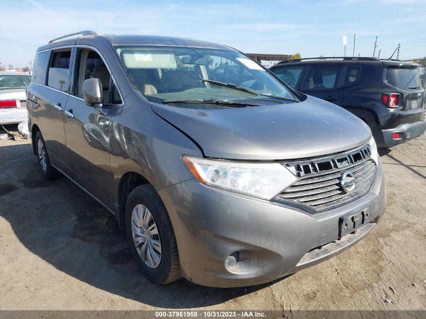 2014 NISSAN QUEST S - JN8AE2KPXE9101842