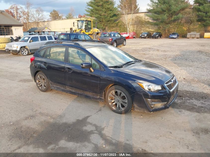 2015 SUBARU IMPREZA 2.0I SPORT LIMITED - JF1GPAZ69FH209325